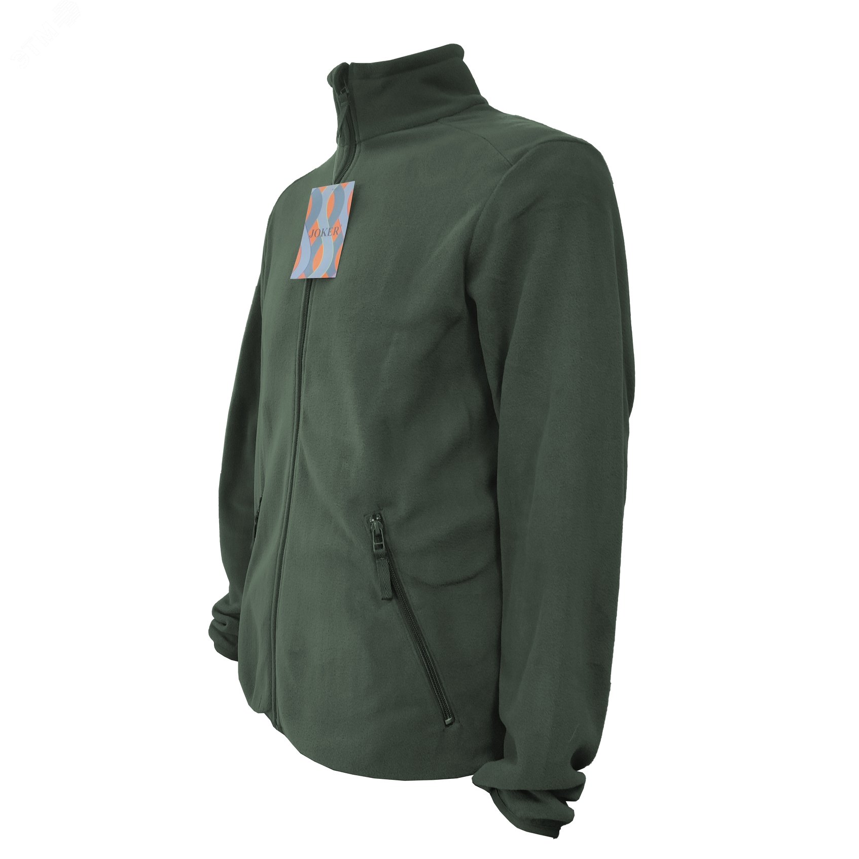 Куртка флисовая арт. JF-01 на молнии цв. хаки 60-62 р. 2ХL 142303 Эталон-Спецодежда - превью 3