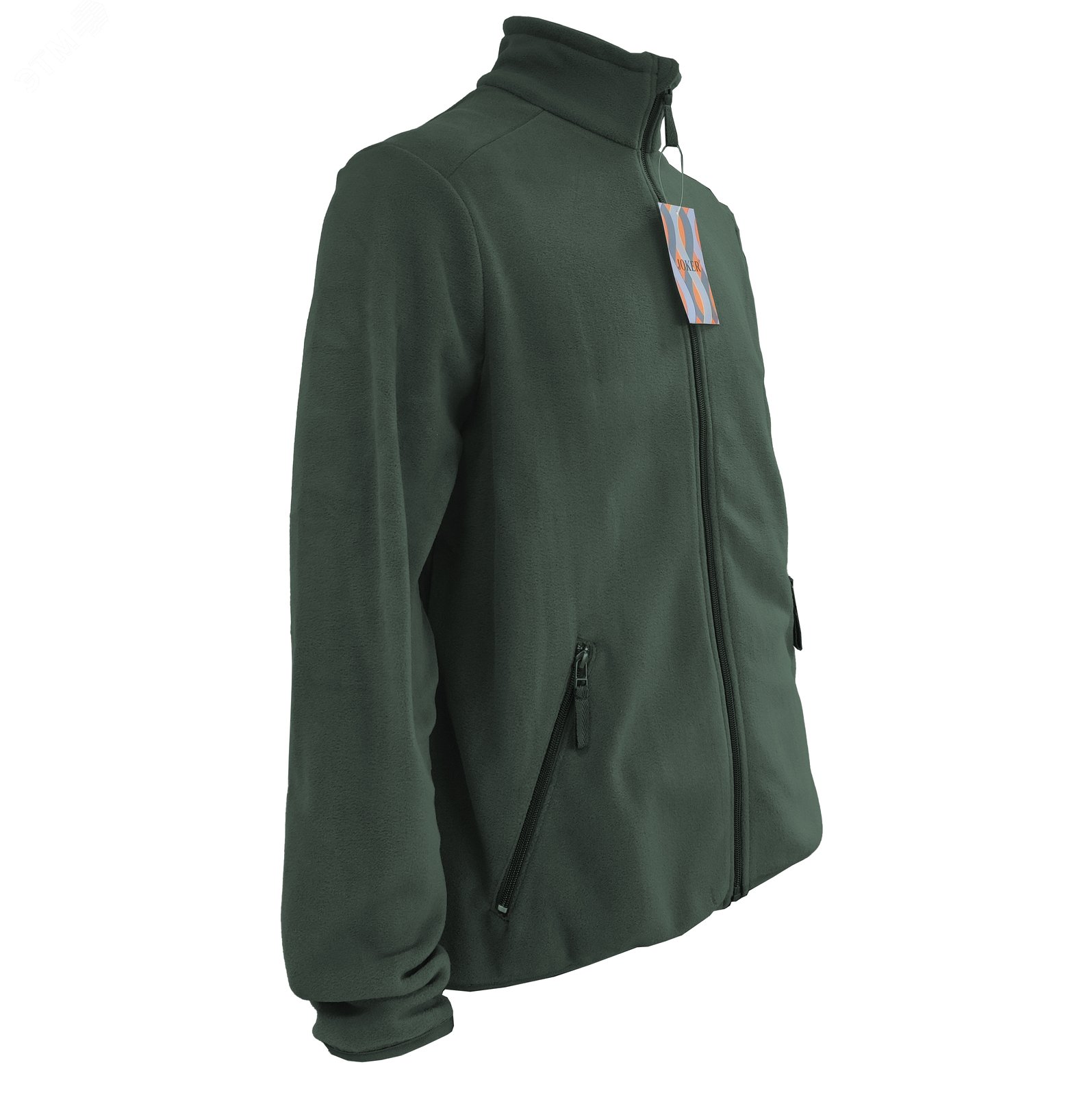 Куртка флисовая арт. JF-01 на молнии цв. хаки 60-62 р. 2ХL 142303 Эталон-Спецодежда - превью 4