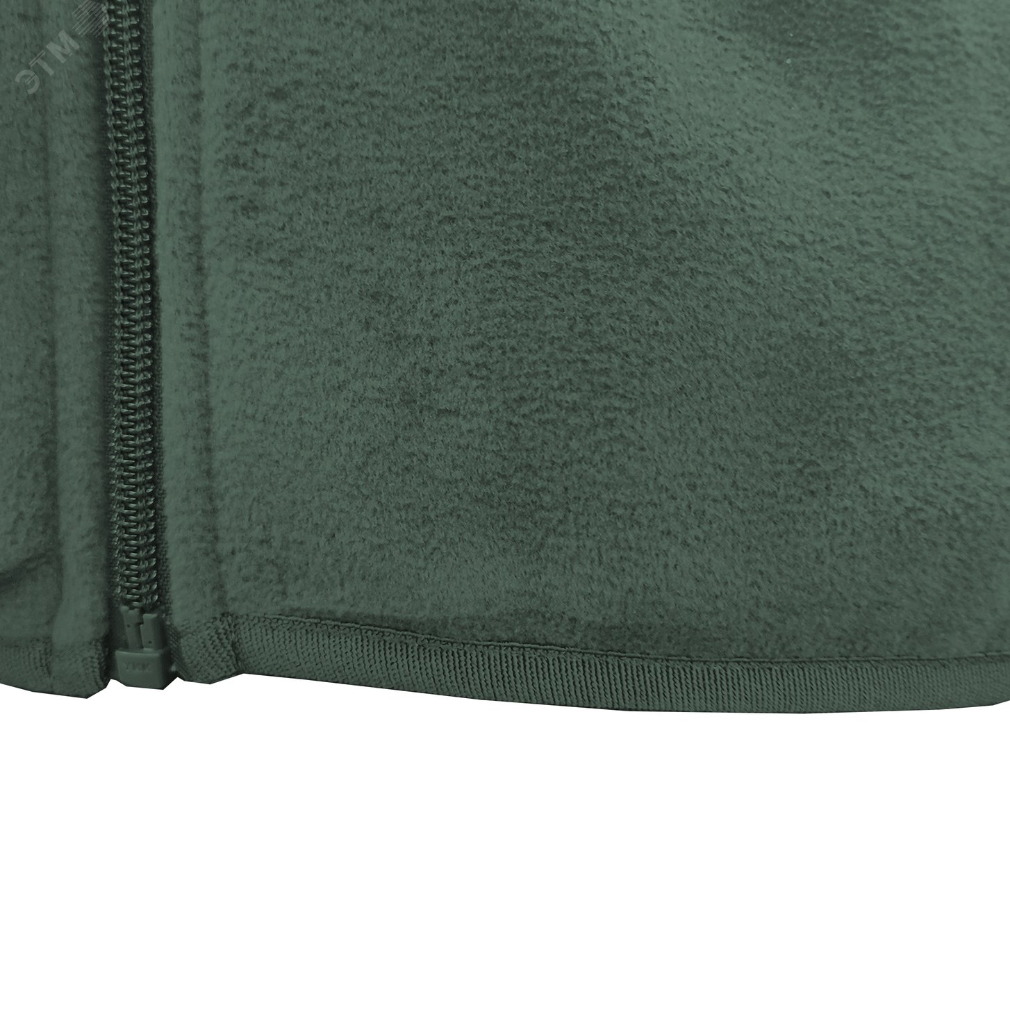 Куртка флисовая арт. JF-01 на молнии цв. хаки  44-46  р. S 142303 Эталон-Спецодежда - превью 8