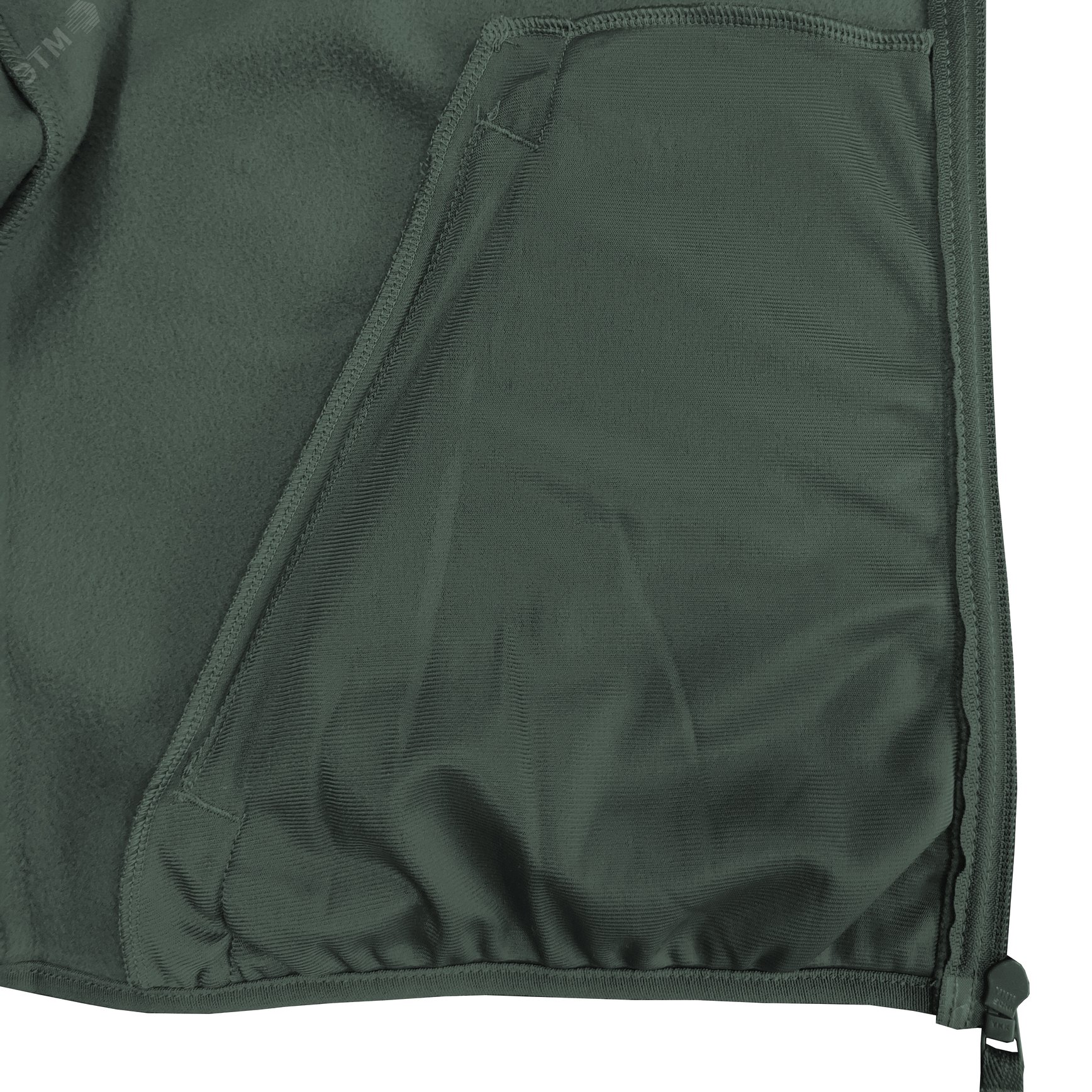 Куртка флисовая арт. JF-01 на молнии цв. хаки 48-50  р. M 142303 Эталон-Спецодежда - превью 10