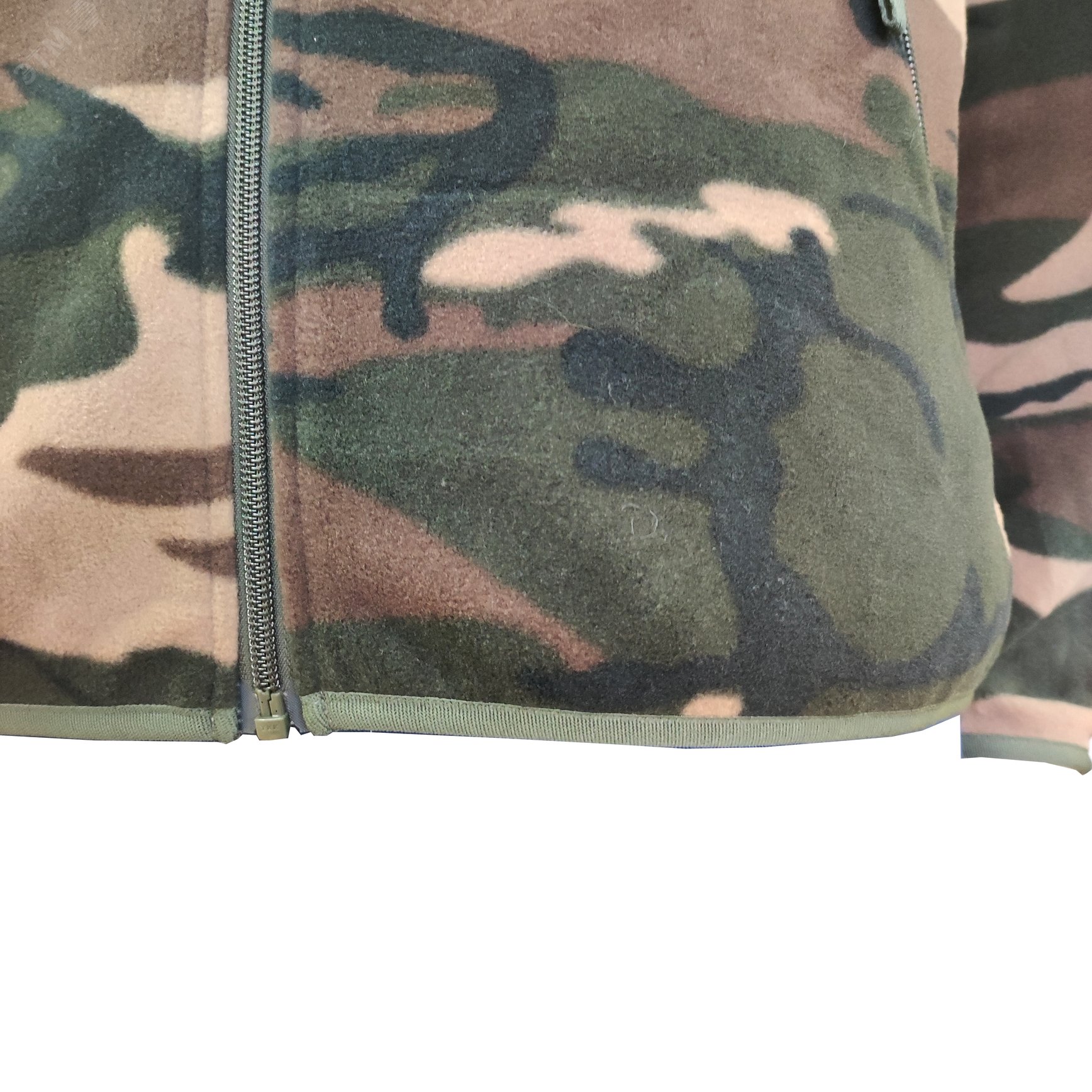 Куртка флисовая арт. JF-01 на молнии цв. КМФ 48-50 р. M 142304 Эталон-Спецодежда - превью 9