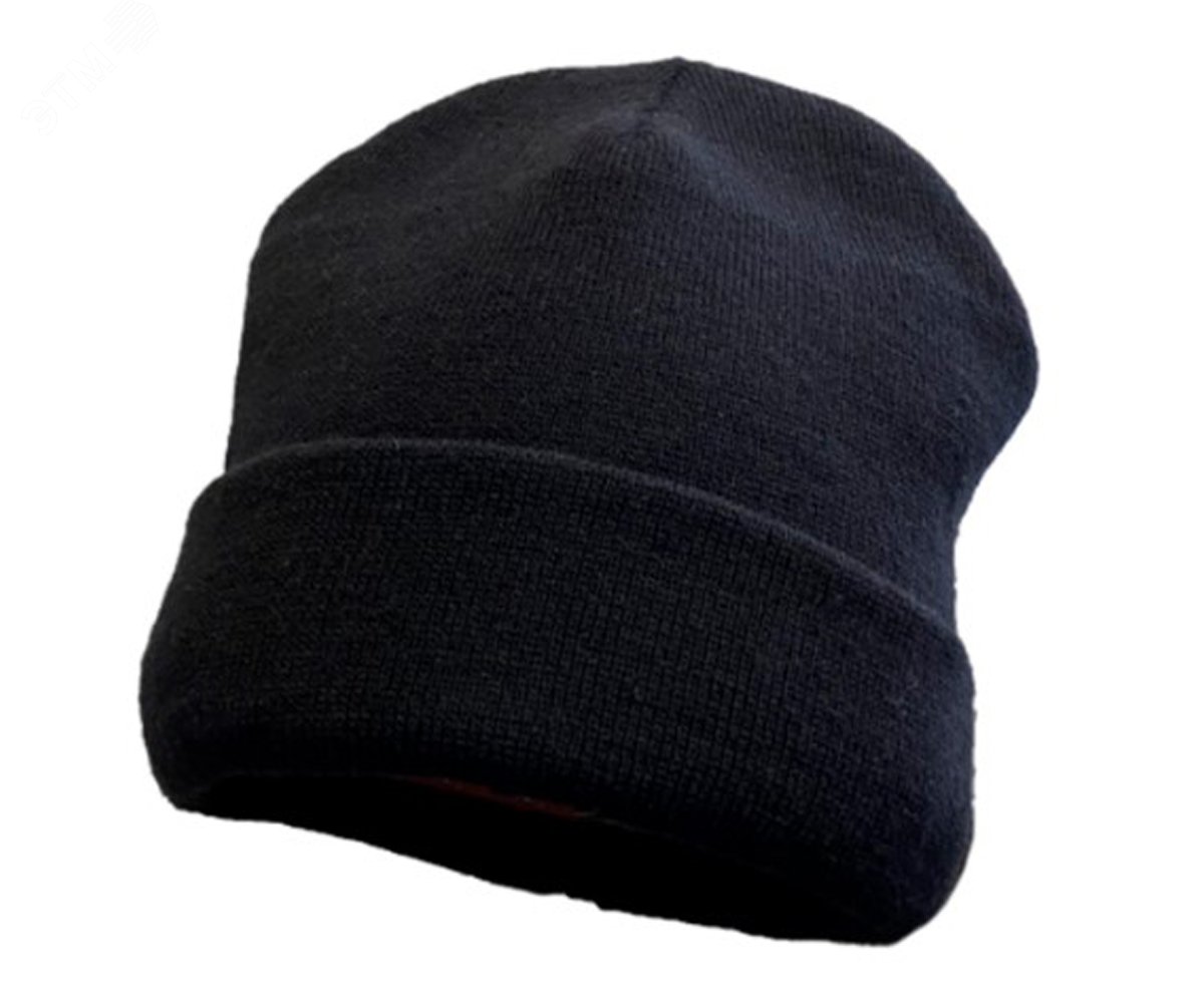 Изображение товара Шапка акриловая 100% акрил цв. чёрный (шт)