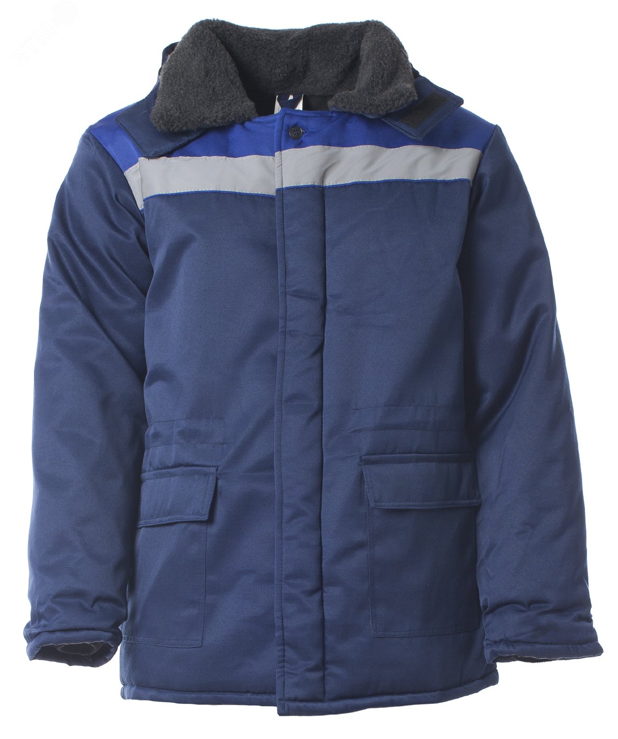 Изображение товара Куртка утеплённая мужская БРИГАДИР цв. т.синий, васильковый 64-66 128-132 194-200 (шт)