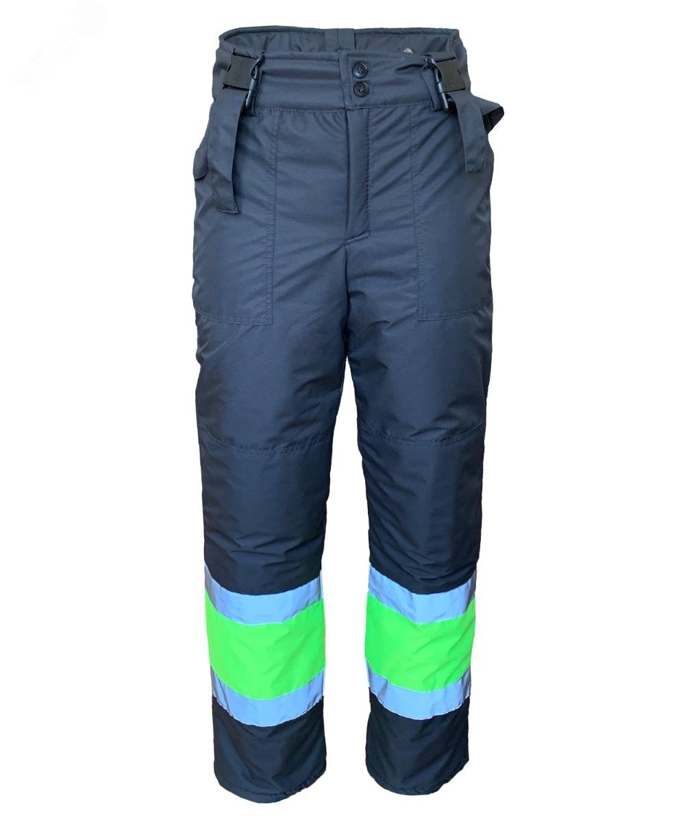 Изображение товара Брюки утеплённые мужские ИТР т.серый лимон 56-58