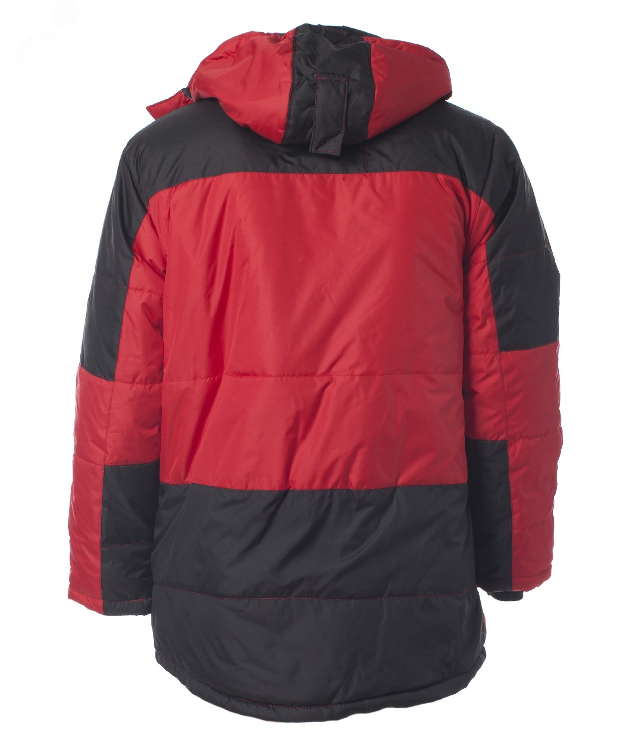 Куртка утеплённая мужская СИТИ цв. красный чёрный 48-50 96-100/182-188 116278 Эталон-Спецодежда - превью 4