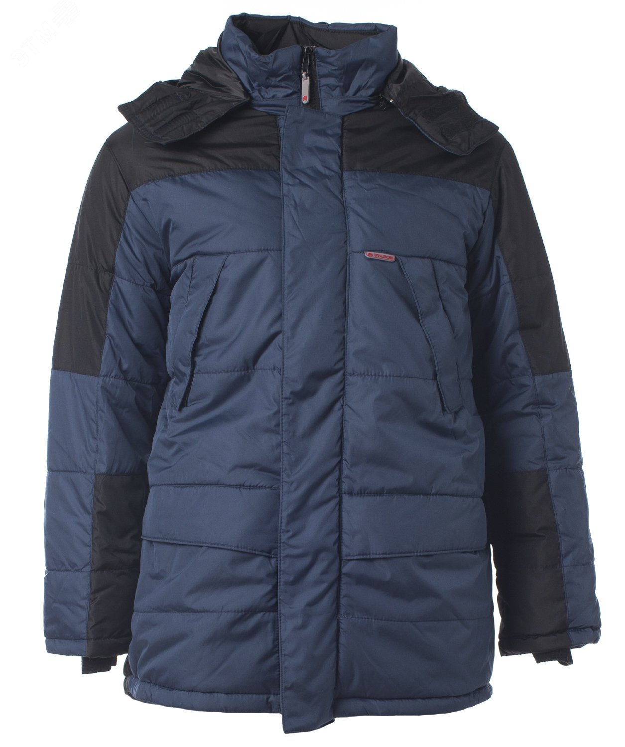 Изображение товара Куртка утеплённая мужская СИТИ цв. т.синий чёрный 44-46 88-92/170-176 (шт)