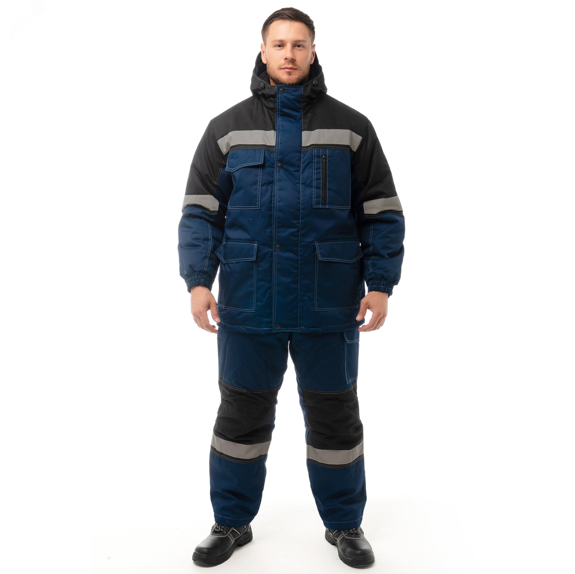 Изображение товара Костюм Эдельвейс утепленный зимний мужской куртка брюки водоотталкивающий
