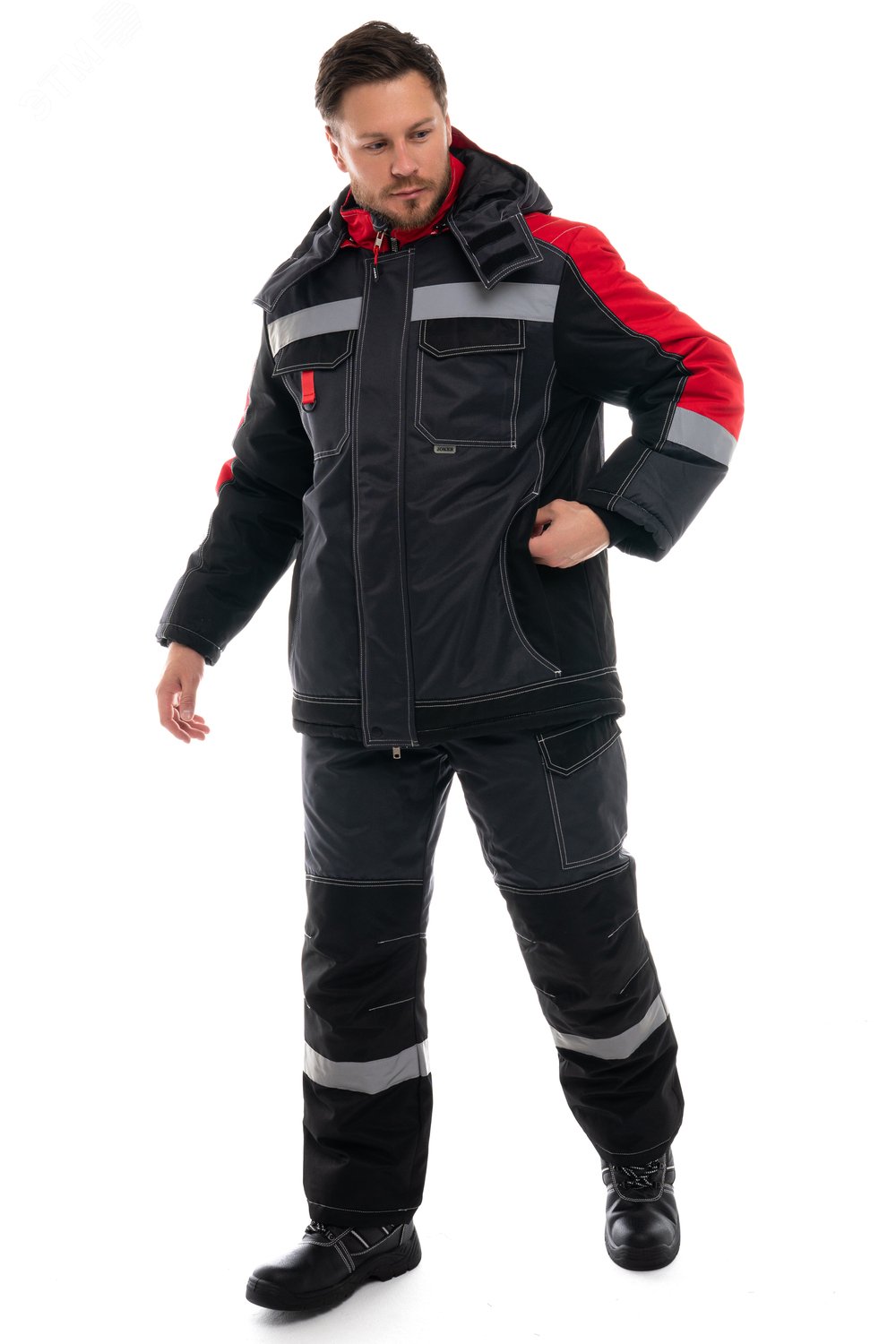 Изображение товара Зимний утепленный рабочий костюм Юкон-Мембрана ЮБ-1 мужской
