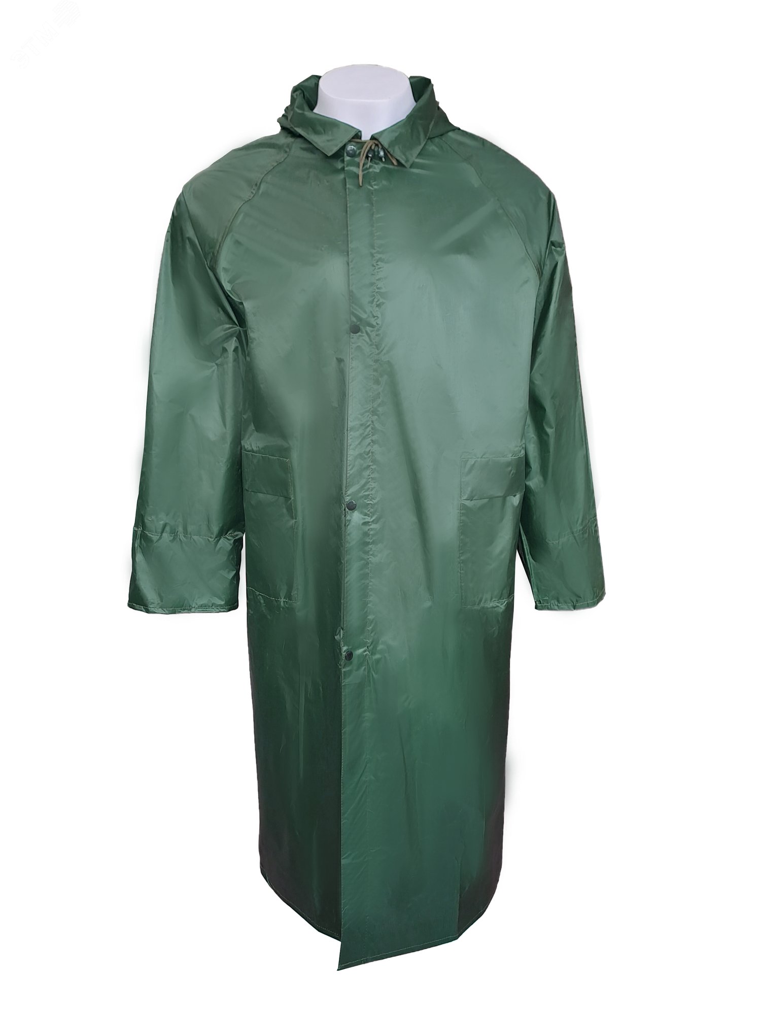 Изображение товара Мужской влагозащитный плащ арт JP-01 зеленый летний размер 48-50