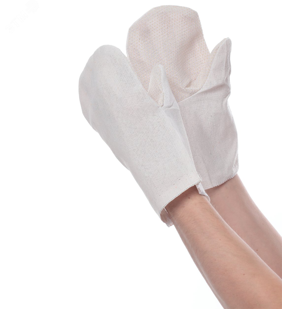 Изображение товара Рукавицы х/б с ПВХ наладонником (пара)