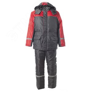Изображение товара Костюм Балтика тм.серый с красным 56-58 112-116-182-188 (комп)
