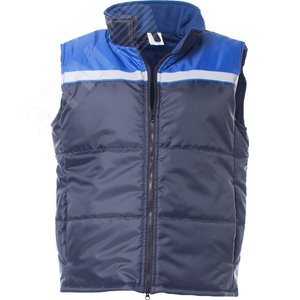 Изображение товара Жилет утеплённый МАСТЕР синий-василек 60-62 120-124-170-188 (шт)