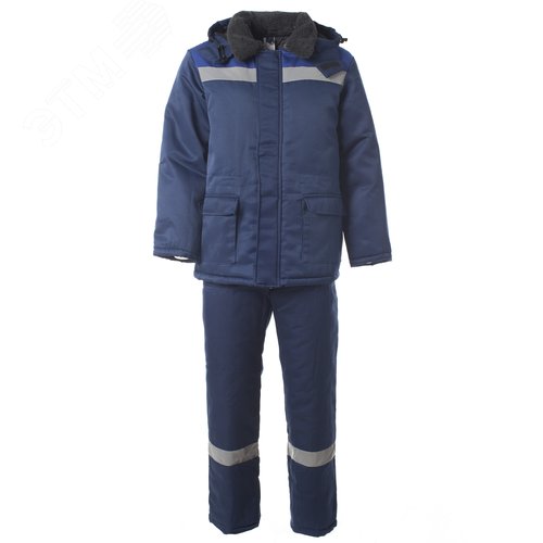 Изображение товара Костюм зимний Стандарт Грета НР с СОП куртка п/к 60-62 120-124, 158-164 (КОМПЛ)