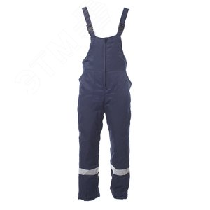 Изображение товара Полукомбинезон утеплённый мужской СТАНДАРТ цв. т.синий тк.Грета 52-54 104-108/182-188 (шт)