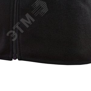 Куртка флисовая арт. JF-01 на молнии цв. чёрный 60-62 р. 2ХL 142300 Эталон-Спецодежда - 11