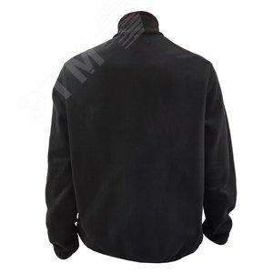 Куртка флисовая арт. JF-01 на молнии цв. чёрный 60-62 р. 2ХL 142300 Эталон-Спецодежда - 5