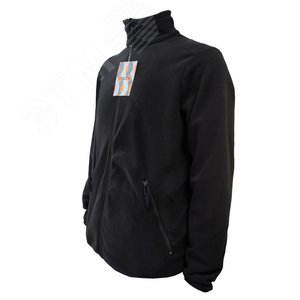 Куртка флисовая арт. JF-01 на молнии цв. чёрный 56-58 р. ХL 142300 Эталон-Спецодежда - 3