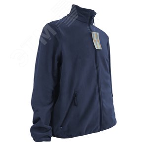 Куртка флисовая арт. JF-01 на молнии цв. т.синий 52-54 р. L 142301 Эталон-Спецодежда - 4