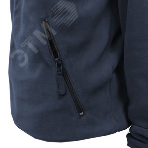 Куртка флисовая арт. JF-01 на молнии цв. т.синий 60-62  р. 2ХL 142301 Эталон-Спецодежда - 6