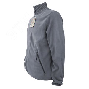 Куртка флисовая арт. JF-01 на молнии цв. серый 60-62 р. 2 ХL 142302 Эталон-Спецодежда - 4