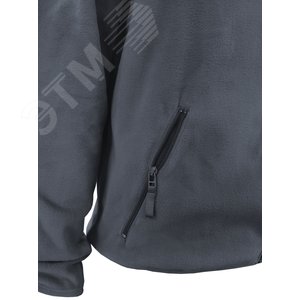 Куртка флисовая арт. JF-01 на молнии цв. серый 60-62 р. 2 ХL 142302 Эталон-Спецодежда - 8