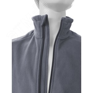 Куртка флисовая арт. JF-01 на молнии цв. серый 52-54 р. L 142302 Эталон-Спецодежда - 9