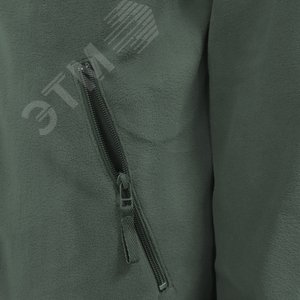 Куртка флисовая арт. JF-01 на молнии цв. хаки 60-62 р. 2ХL 142303 Эталон-Спецодежда - 6