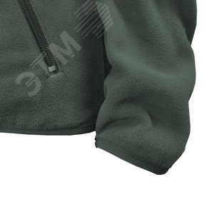 Куртка флисовая арт. JF-01 на молнии цв. хаки 60-62 р. 2ХL 142303 Эталон-Спецодежда - 7