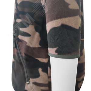 Куртка флисовая арт. JF-01 на молнии цв. КМФ 44-46 р. S 142304 Эталон-Спецодежда - 8