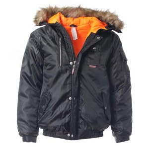 Изображение товара Куртка утеплённая мужская АЛЯСКА короткая цв. чёрный 56-58 112-116/170-176 (шт)