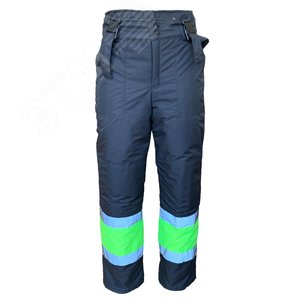 Изображение товара Брюки утеплённые мужские ИТР цв. т.серый, лимон 56-58 112-116/170-176 (шт)