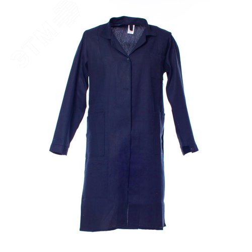 Изображение товара Халат мужской ИТР, бязь, синий, р. 48-50/170-176 (шт)