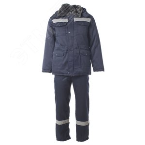 Изображение товара Костюм зимний Мастер куртка ткань, брюки тканьнь грета 60-62, 120-124, 170-176 (комп)