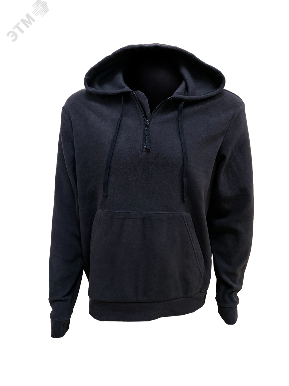 Изображение товара Толстовка мужская флисовая JOKER арт. JF-03 цв. черный (52-54) р.L (шт)