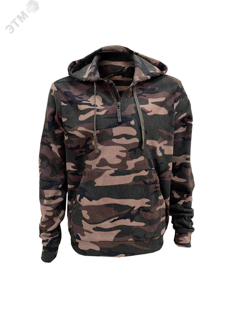 Изображение товара Толстовка мужская флисовая JOKER арт. JF-03 цв. КМФ (44-46) р.S (шт)