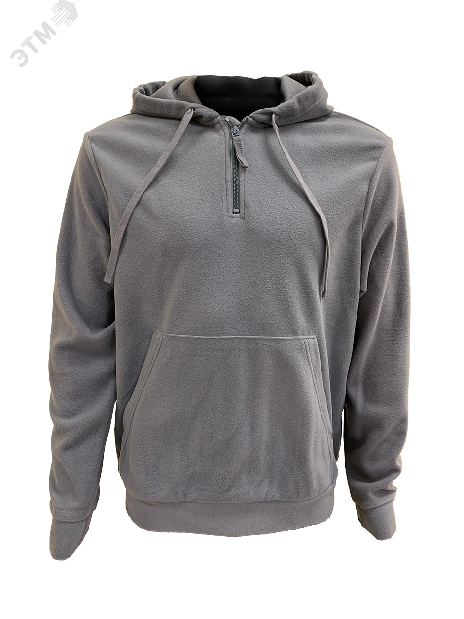 Изображение товара Толстовка мужская флисовая JOKER арт. JF-03 цв. серый (52-54) р.L (шт)