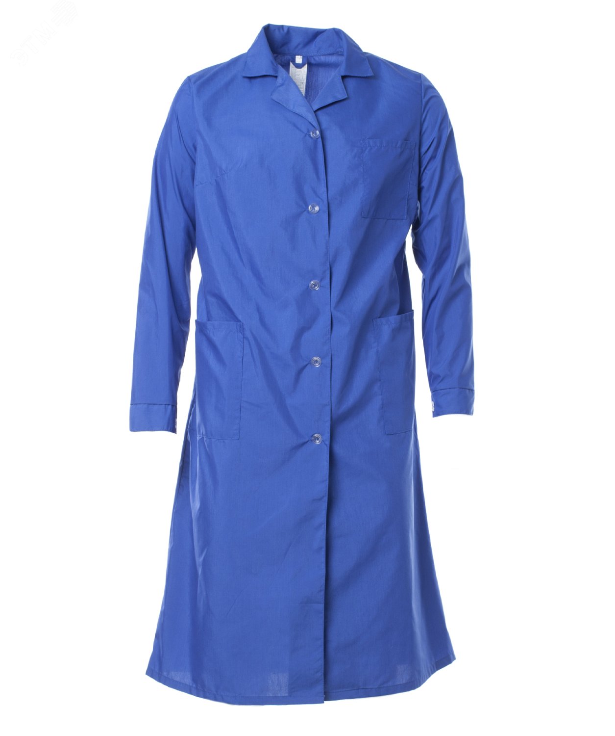 Изображение товара Халат Эталон-Спецодежда Вероника Халат женский 60-62/170-176 синий Изображение товара Халат Эталон-Спецодежда Вероника Халат женский 60-62/170-176 синий