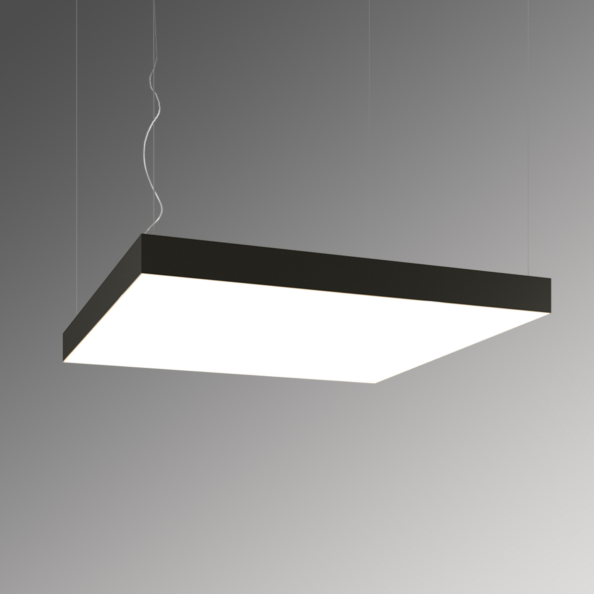 Светильник светодиодный RVE-LBX-BOX-400-P (Квадрат 400х400х100мм 25Вт Подвесной 4000К Белый)