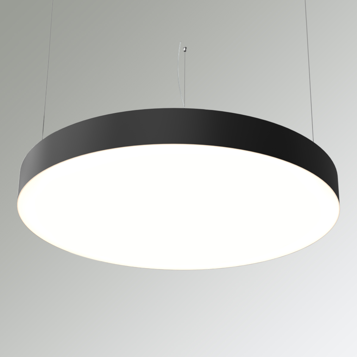 Светильник светодиодный RVE-LBX-RING-1200-P (Круг 1200х1200х120мм 127Вт Подвесной 4000К Белый)