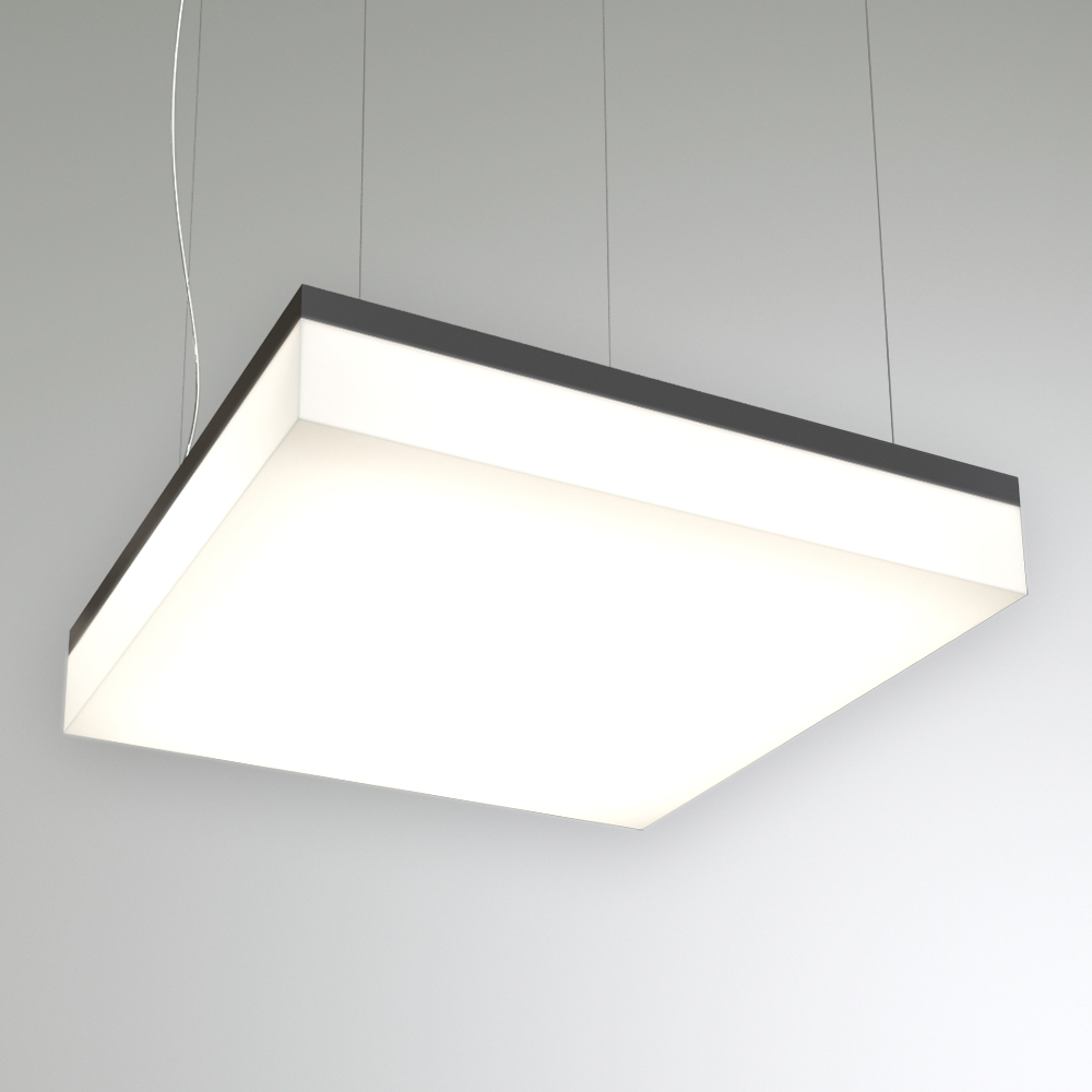 Светильник светодиодный RVE-LBX-LUMO-BOX-1070-P (Квадрат 1070х1070х130мм 169Вт Подвесной 4000К Белый)