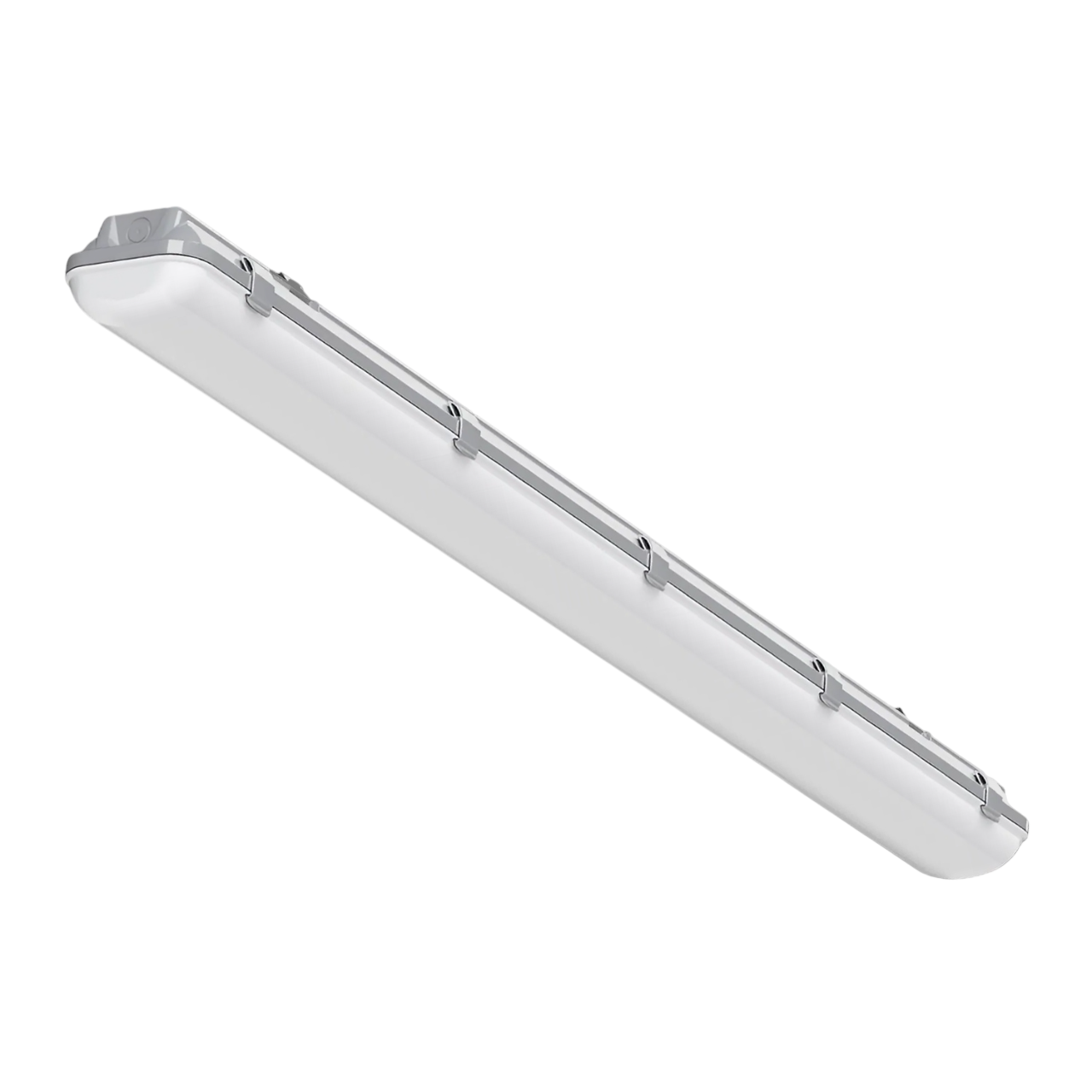 RVE-AQUA-1262-PS-IP65-БАП (1262х124х85мм 38Вт 4000К CRI90 Белый RAL9003 БАП на 1ч) светильник