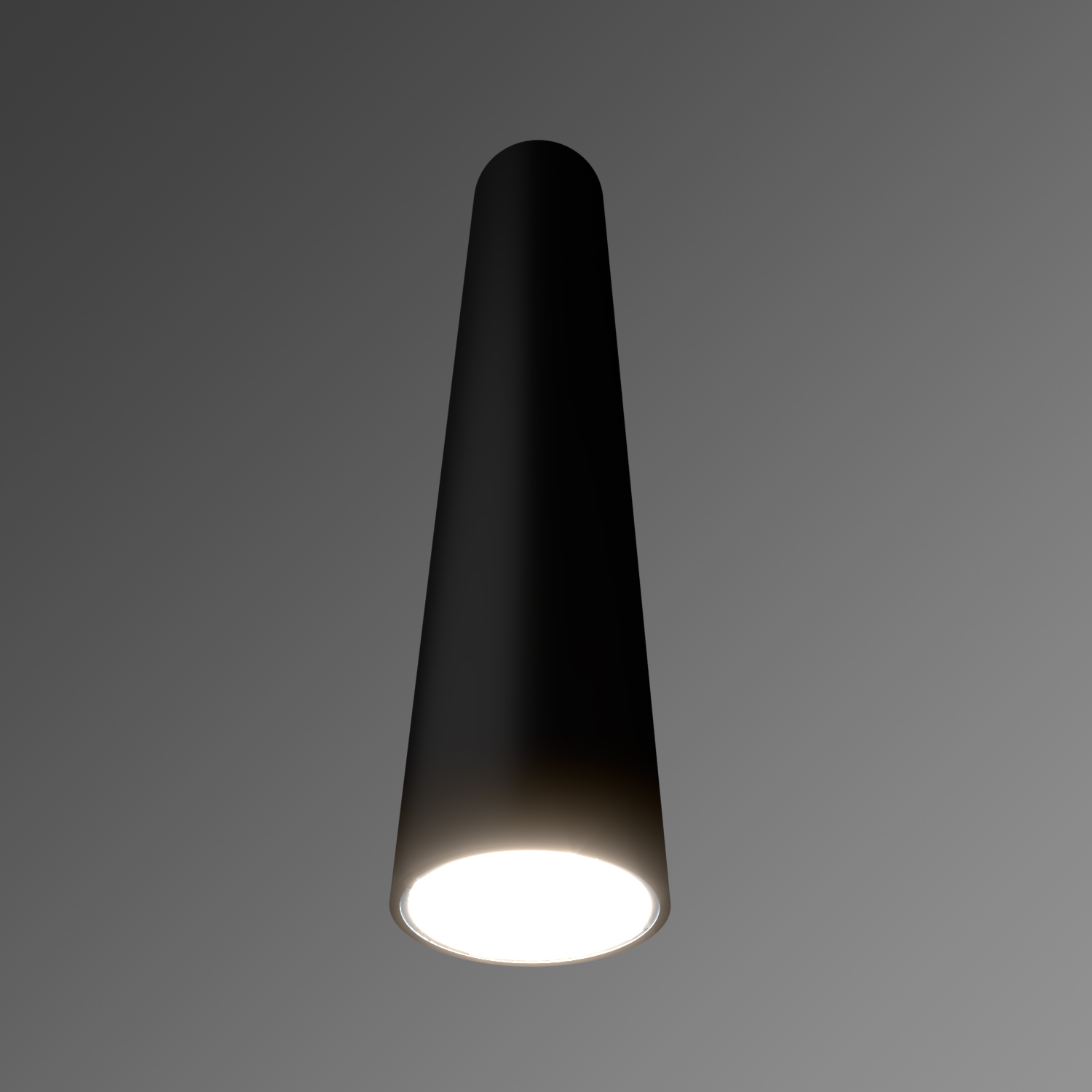 Светильник светодиодный RVE-AVION-40-300-N (Вертикальная труба 300xD40мм 7Вт 23 град Накладной 4000K CRI90 Черный)