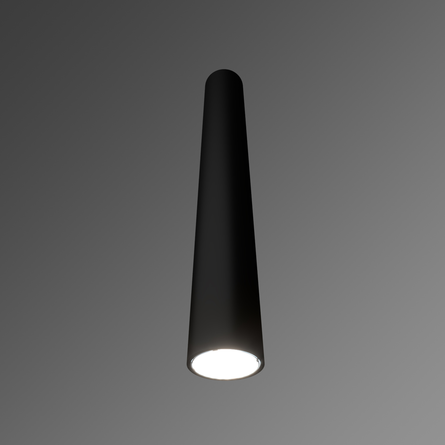 Светильник светодиодный RVE-AVION-55-300-N (Вертикальная труба 300xD55мм 10Вт 45 град Накладной 4000K CRI90 Черный)