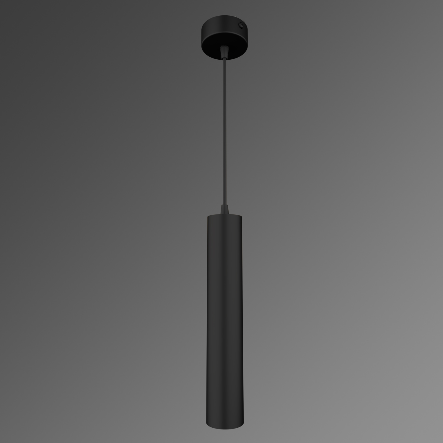 Светильник светодиодный RVE-AVION-55-300-P (Вертикальная труба 300xD55мм 10Вт 15 град Подвесной 4000K CRI90 Черный)