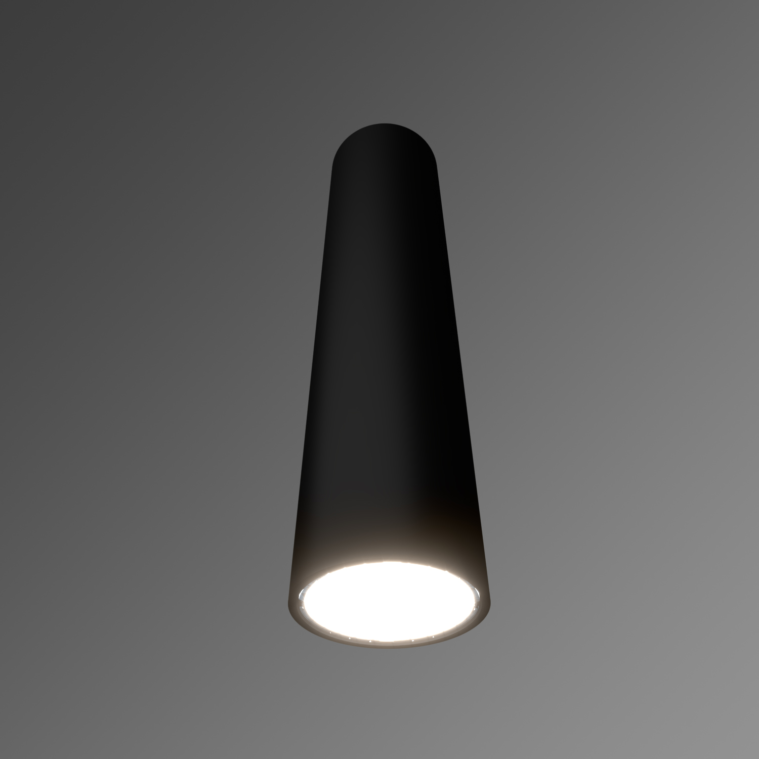 Светильник светодиодный RVE-AVION-70-300-N (Вертикальная труба 300xD70мм 14Вт 45 град Накладной 4000K CRI90 Черный)