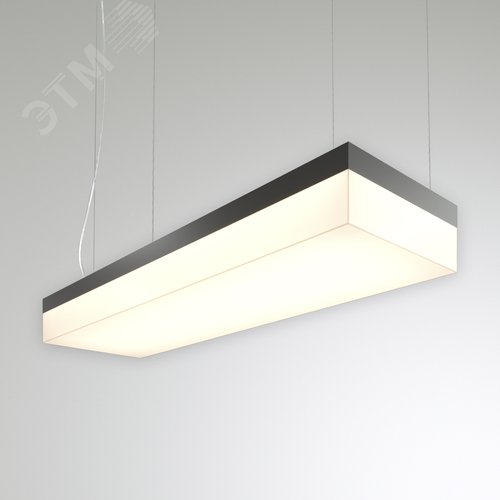 Светильник светодиодный RVE-LBX-LUMO-CUADRO-830-P (Прямоугольник 830х310х130мм 40Вт Подвесной 4000К Белый) - фото 1