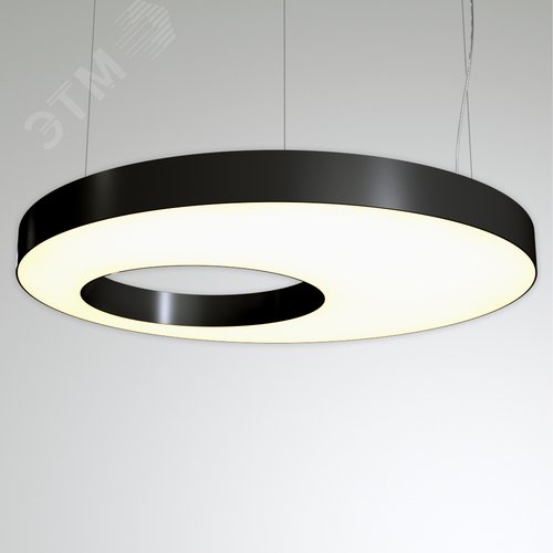 Светильник светодиодный RVE-LBX-APERTURA-1500-P (Круг с отверстием 1500х1500х120мм 146Вт Подвесной 4000К Белый) - фото 1