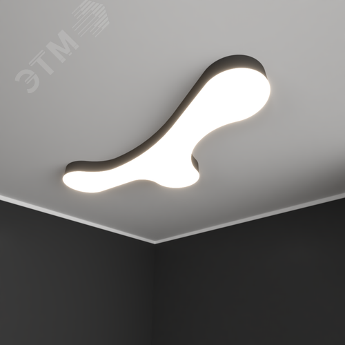 Светильник светодиодный RVE-LBX-CLOUD-1673-N (Облако 1673х755х100мм 81Вт Накладной 4000К Белый) - фото 1