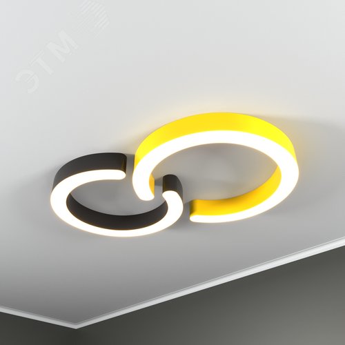 Светильник светодиодный RVE-LBX-DIOS-900-N (Подкова 900х840х100мм 55Вт Накладной 4000К Белый) - фото 2