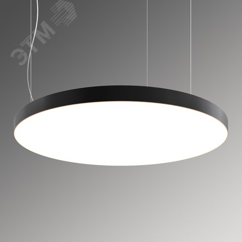 Светильник светодиодный RVE-LBX-RING-SLIM-1000-P (Круг тонкий 1000х1000х50мм 115Вт Подвесной 4000К Белый) - фото 1